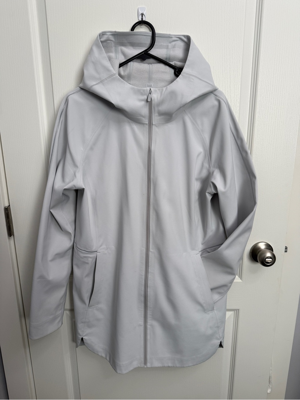 Light Grey Rain Jacket
